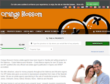 Tablet Screenshot of orangeblossomhomes.com